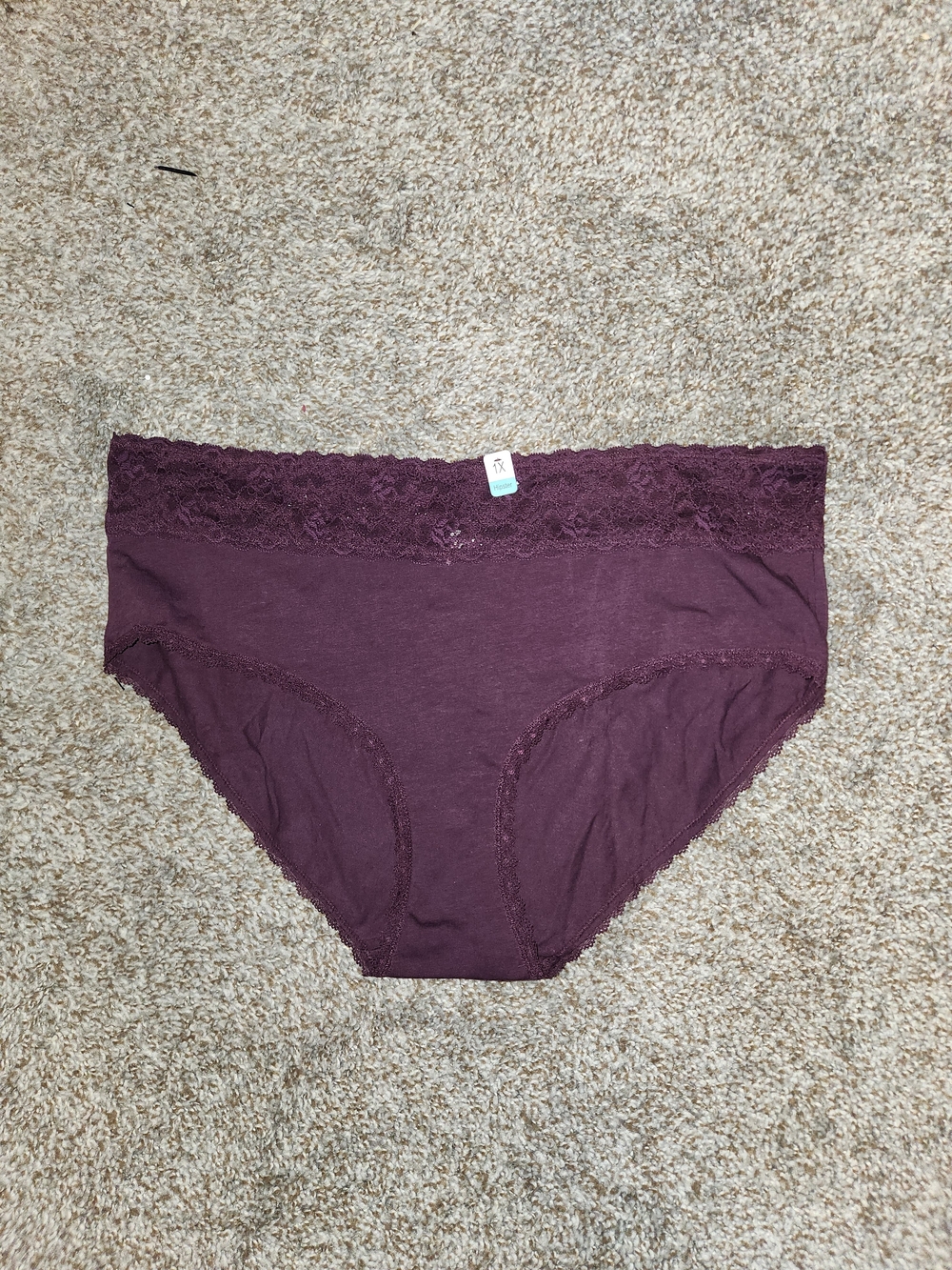 Maurices Plum Lace Hipster Briefs